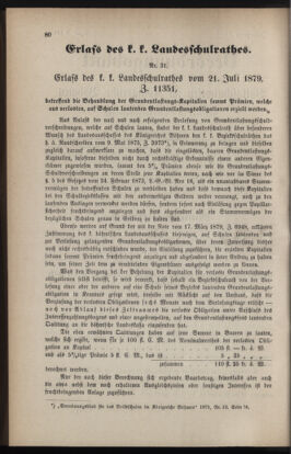 Verordnungsblatt für das Volksschulwesen im Königreiche Böhmen 18790909 Seite: 2