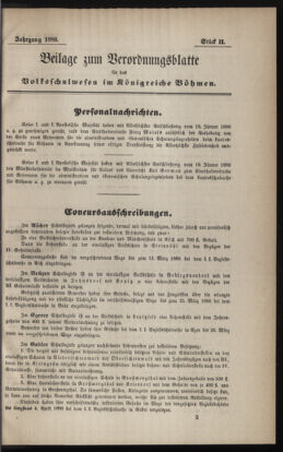 Verordnungsblatt für das Volksschulwesen im Königreiche Böhmen 18810106 Seite: 19