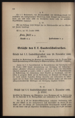 Verordnungsblatt für das Volksschulwesen im Königreiche Böhmen 18810106 Seite: 4