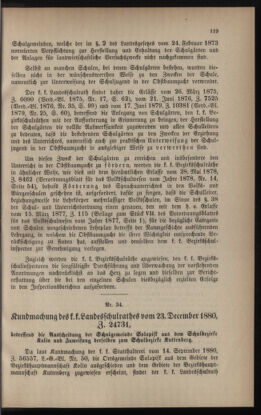 Verordnungsblatt für das Volksschulwesen im Königreiche Böhmen 18810106 Seite: 5