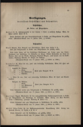 Verordnungsblatt für das Volksschulwesen im Königreiche Böhmen 18810309 Seite: 7