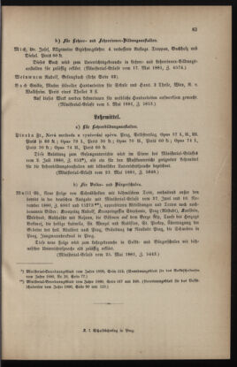 Verordnungsblatt für das Volksschulwesen im Königreiche Böhmen 18810704 Seite: 31