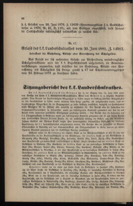 Verordnungsblatt für das Volksschulwesen im Königreiche Böhmen 18810802 Seite: 2