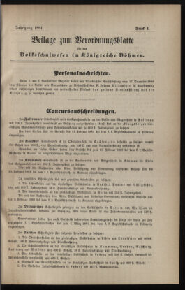 Verordnungsblatt für das Volksschulwesen im Königreiche Böhmen 18820111 Seite: 11