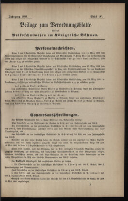 Verordnungsblatt für das Volksschulwesen im Königreiche Böhmen 18820111 Seite: 23