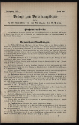 Verordnungsblatt für das Volksschulwesen im Königreiche Böhmen 18820111 Seite: 51