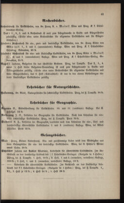 Verordnungsblatt für das Volksschulwesen im Königreiche Böhmen 18820713 Seite: 11