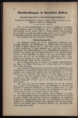 Verordnungsblatt für das Volksschulwesen im Königreiche Böhmen 18830201 Seite: 10