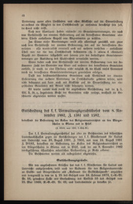 Verordnungsblatt für das Volksschulwesen im Königreiche Böhmen 18830201 Seite: 12