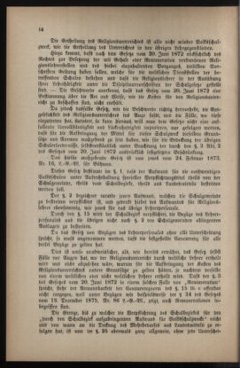 Verordnungsblatt für das Volksschulwesen im Königreiche Böhmen 18830201 Seite: 14