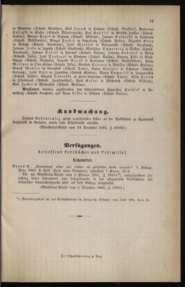 Verordnungsblatt für das Volksschulwesen im Königreiche Böhmen 18830201 Seite: 19