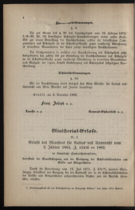 Verordnungsblatt für das Volksschulwesen im Königreiche Böhmen 18830201 Seite: 4