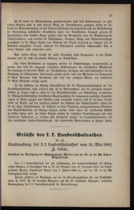 Verordnungsblatt für das Volksschulwesen im Königreiche Böhmen 18830601 Seite: 9