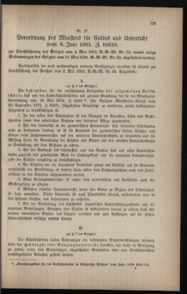 Verordnungsblatt für das Volksschulwesen im Königreiche Böhmen 18830701 Seite: 35