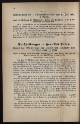 Verordnungsblatt für das Volksschulwesen im Königreiche Böhmen 18830801 Seite: 2