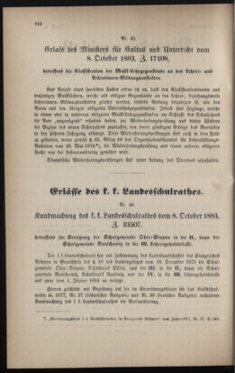 Verordnungsblatt für das Volksschulwesen im Königreiche Böhmen 18831101 Seite: 2