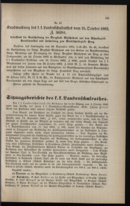 Verordnungsblatt für das Volksschulwesen im Königreiche Böhmen 18831101 Seite: 3