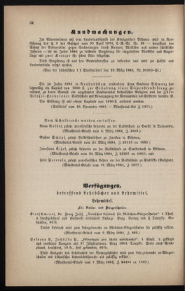 Verordnungsblatt für das Volksschulwesen im Königreiche Böhmen 18840501 Seite: 6