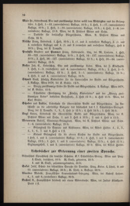 Verordnungsblatt für das Volksschulwesen im Königreiche Böhmen 18840701 Seite: 10