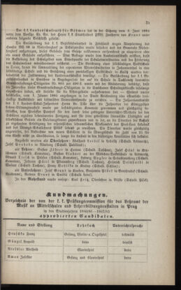 Verordnungsblatt für das Volksschulwesen im Königreiche Böhmen 18840701 Seite: 31