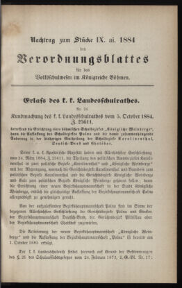 Verordnungsblatt für das Volksschulwesen im Königreiche Böhmen 18841001 Seite: 7