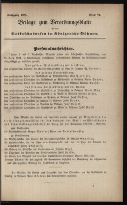 Verordnungsblatt für das Volksschulwesen im Königreiche Böhmen 18850101 Seite: 43