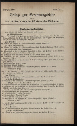 Verordnungsblatt für das Volksschulwesen im Königreiche Böhmen 18850101 Seite: 71