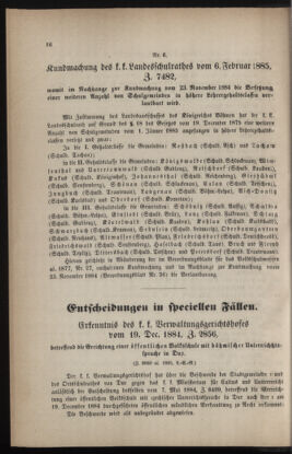 Verordnungsblatt für das Volksschulwesen im Königreiche Böhmen 18850301 Seite: 4