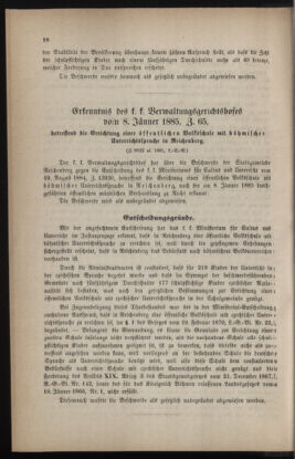 Verordnungsblatt für das Volksschulwesen im Königreiche Böhmen 18850301 Seite: 6