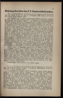 Verordnungsblatt für das Volksschulwesen im Königreiche Böhmen 18850301 Seite: 7