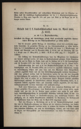 Verordnungsblatt für das Volksschulwesen im Königreiche Böhmen 18850501 Seite: 4