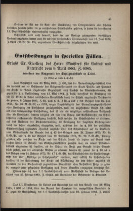 Verordnungsblatt für das Volksschulwesen im Königreiche Böhmen 18850601 Seite: 3