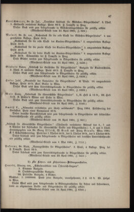 Verordnungsblatt für das Volksschulwesen im Königreiche Böhmen 18850601 Seite: 7