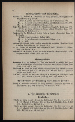 Verordnungsblatt für das Volksschulwesen im Königreiche Böhmen 18850701 Seite: 16