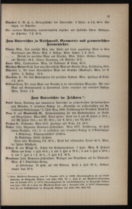 Verordnungsblatt für das Volksschulwesen im Königreiche Böhmen 18850701 Seite: 25