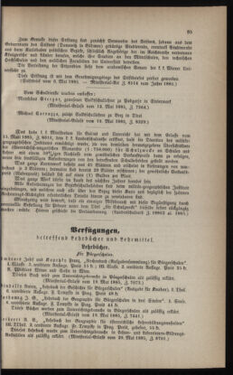 Verordnungsblatt für das Volksschulwesen im Königreiche Böhmen 18850701 Seite: 47