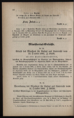 Verordnungsblatt für das Volksschulwesen im Königreiche Böhmen 18851201 Seite: 2