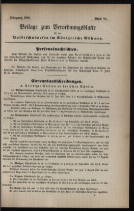 Verordnungsblatt für das Volksschulwesen im Königreiche Böhmen 18860101 Seite: 47