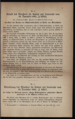 Verordnungsblatt für das Volksschulwesen im Königreiche Böhmen 18860201 Seite: 3