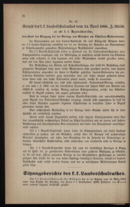 Verordnungsblatt für das Volksschulwesen im Königreiche Böhmen 18860501 Seite: 4