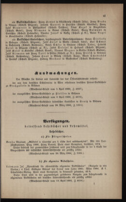 Verordnungsblatt für das Volksschulwesen im Königreiche Böhmen 18860501 Seite: 9