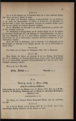 Verordnungsblatt für das Volksschulwesen im Königreiche Böhmen 18860601 Seite: 3