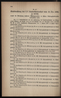 Verordnungsblatt für das Volksschulwesen im Königreiche Böhmen 18870101 Seite: 6