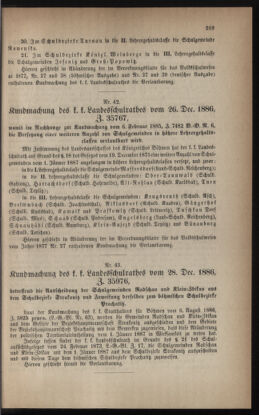 Verordnungsblatt für das Volksschulwesen im Königreiche Böhmen 18870101 Seite: 7