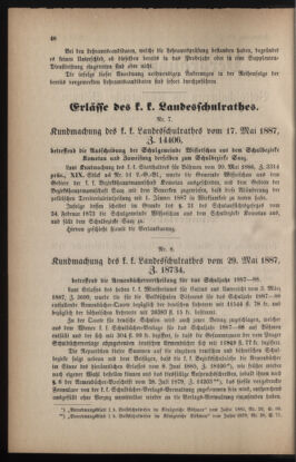 Verordnungsblatt für das Volksschulwesen im Königreiche Böhmen 18870531 Seite: 2