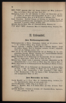 Verordnungsblatt für das Volksschulwesen im Königreiche Böhmen 18870630 Seite: 20