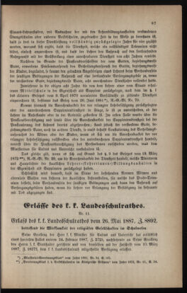 Verordnungsblatt für das Volksschulwesen im Königreiche Böhmen 18870630 Seite: 31