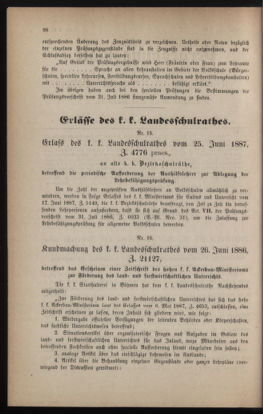 Verordnungsblatt für das Volksschulwesen im Königreiche Böhmen 18870731 Seite: 2