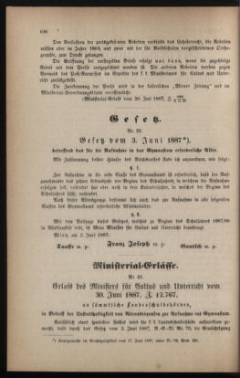 Verordnungsblatt für das Volksschulwesen im Königreiche Böhmen 18870831 Seite: 2