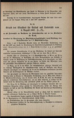 Verordnungsblatt für das Volksschulwesen im Königreiche Böhmen 18870831 Seite: 3